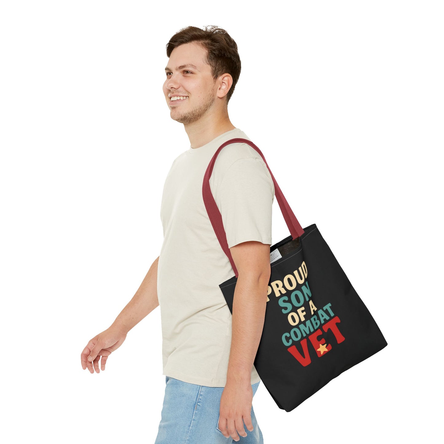 Proud Son of a Combat Vet Tote Bag