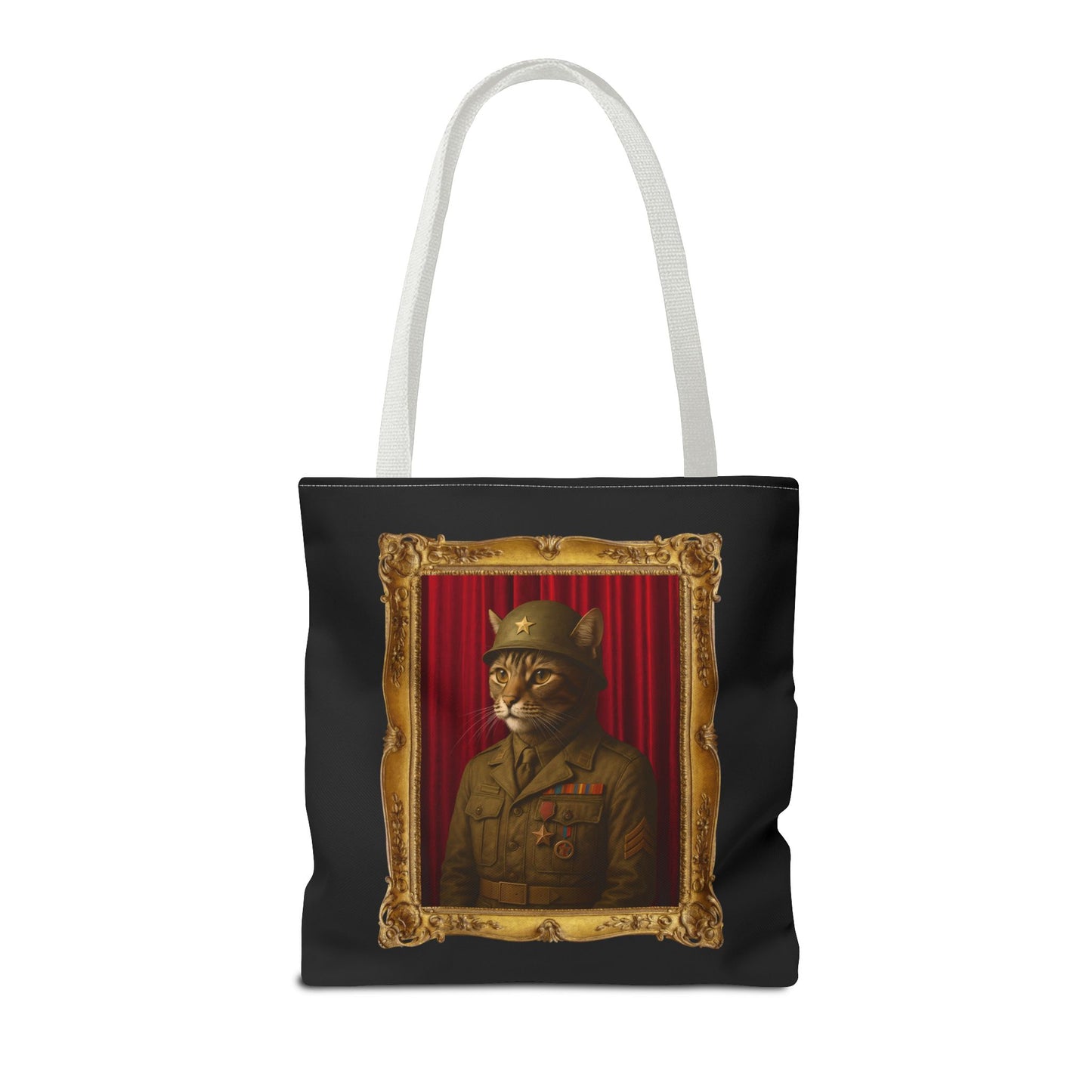 Army Cat Tote Bag