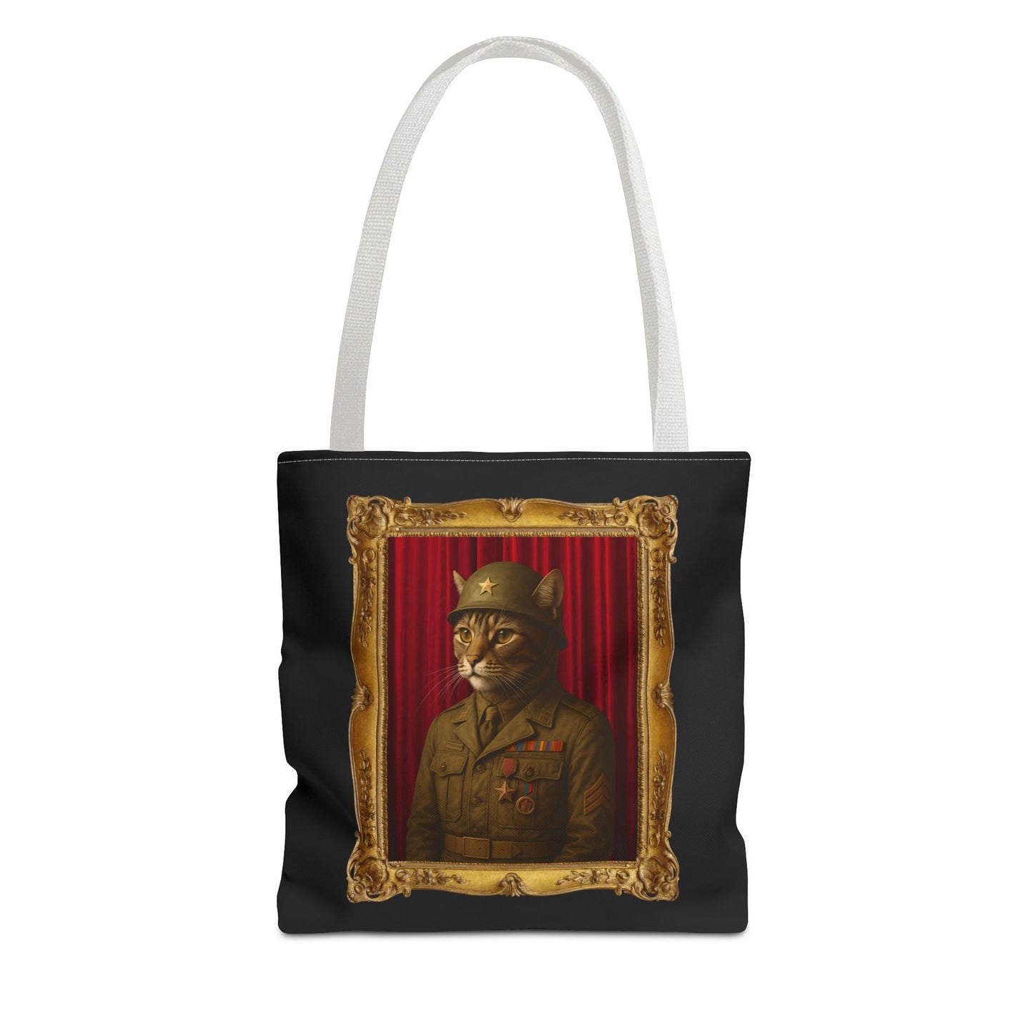 Army Cat Tote Bag