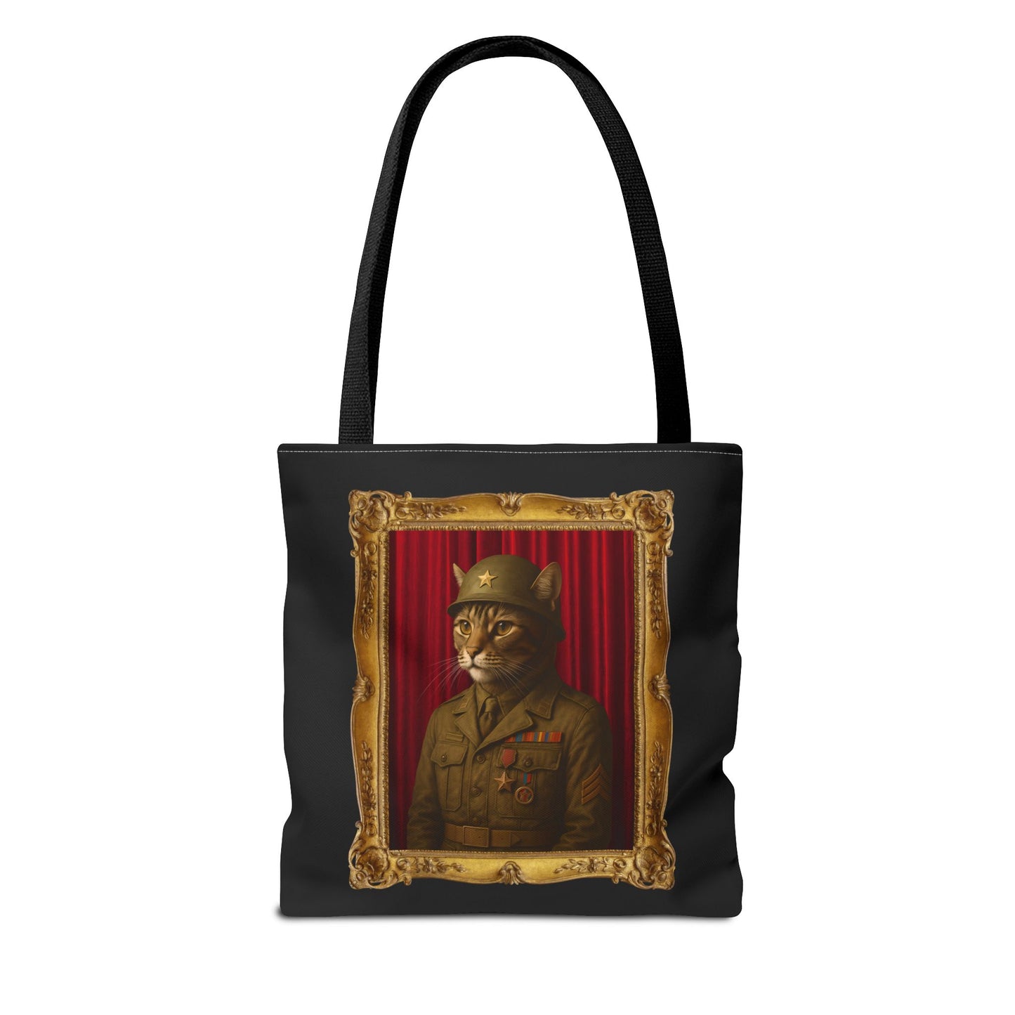 Army Cat Tote Bag