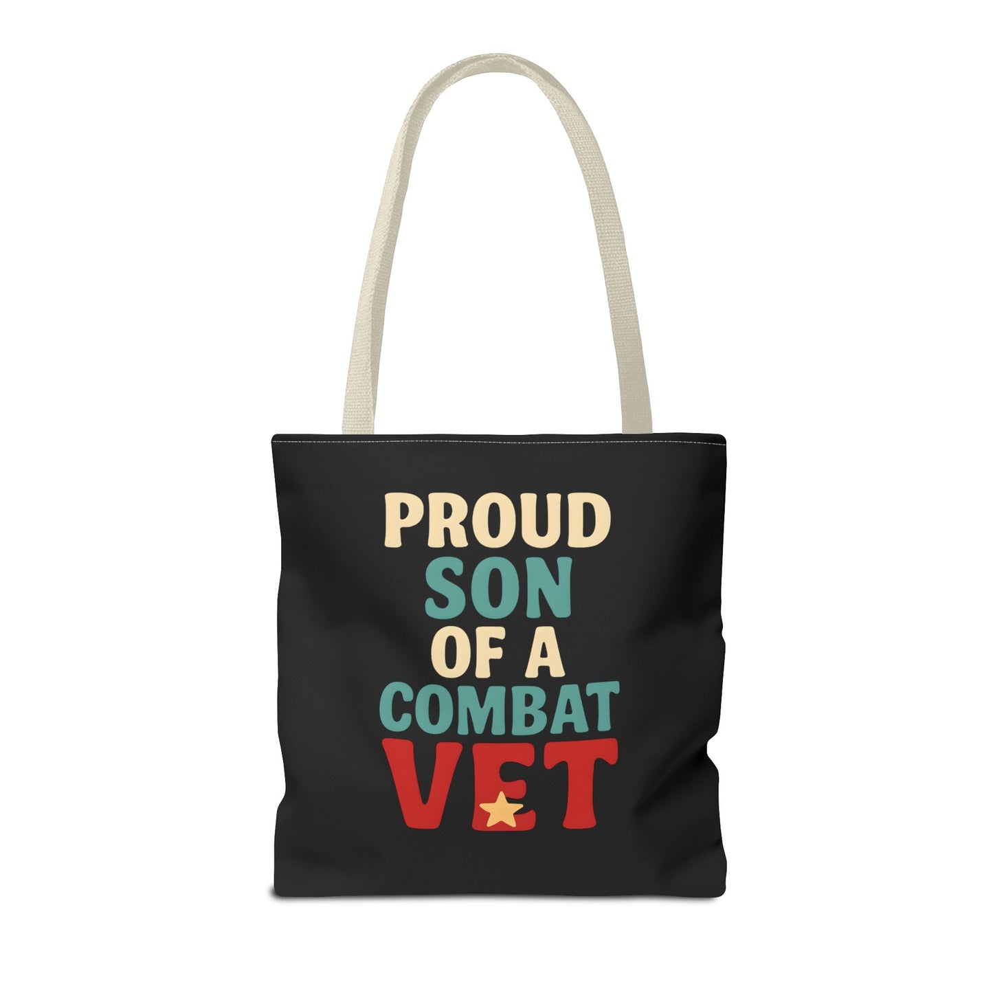 Proud Son of a Combat Vet Tote Bag