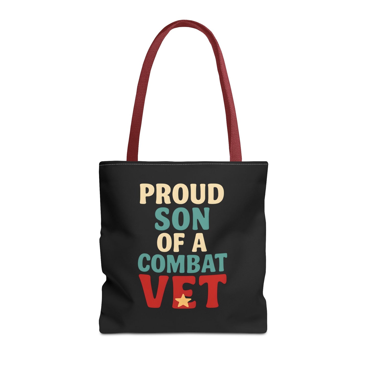 Proud Son of a Combat Vet Tote Bag