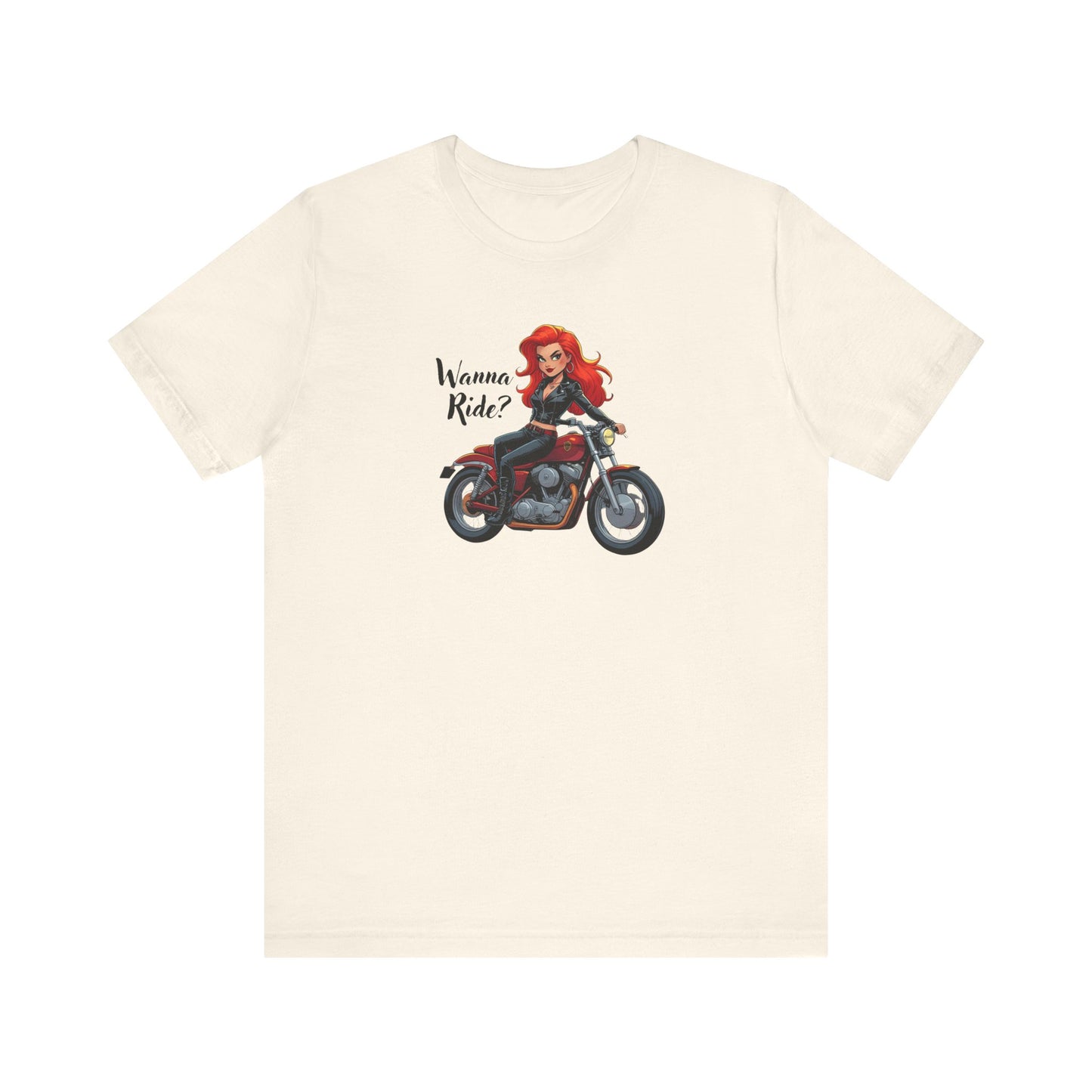 Biker Chick Tee - Unisex Jersey Short Sleeve