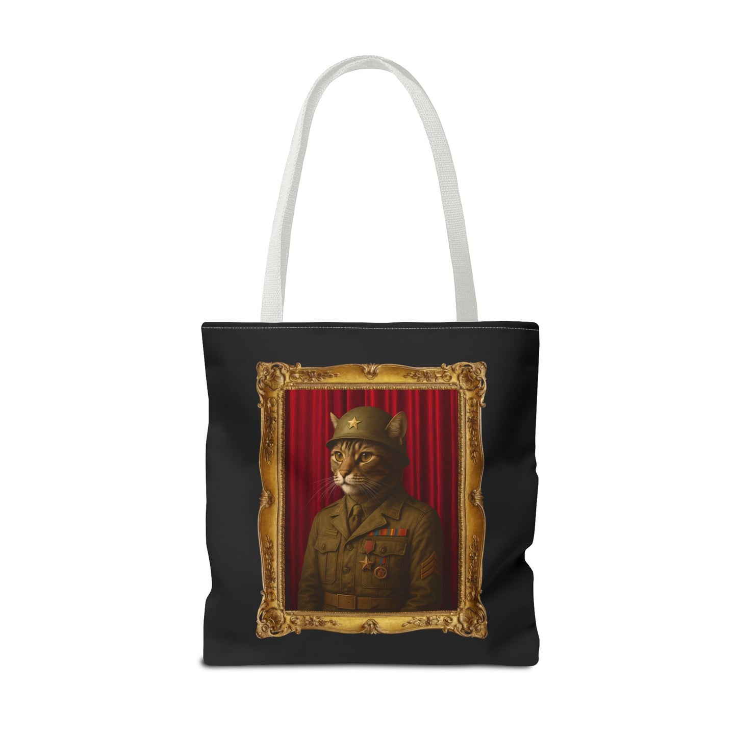 Army Cat Tote Bag