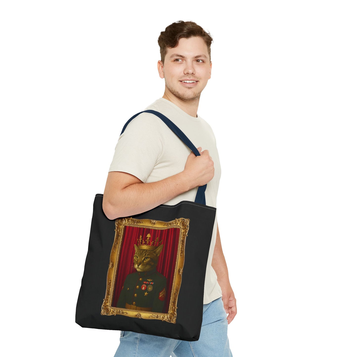 Coast Guard Cat Tote Bag