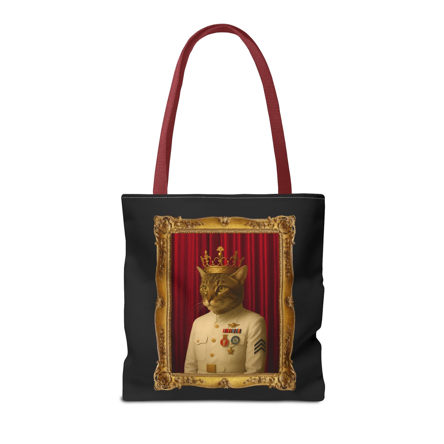 Navy Cat Tote Bag