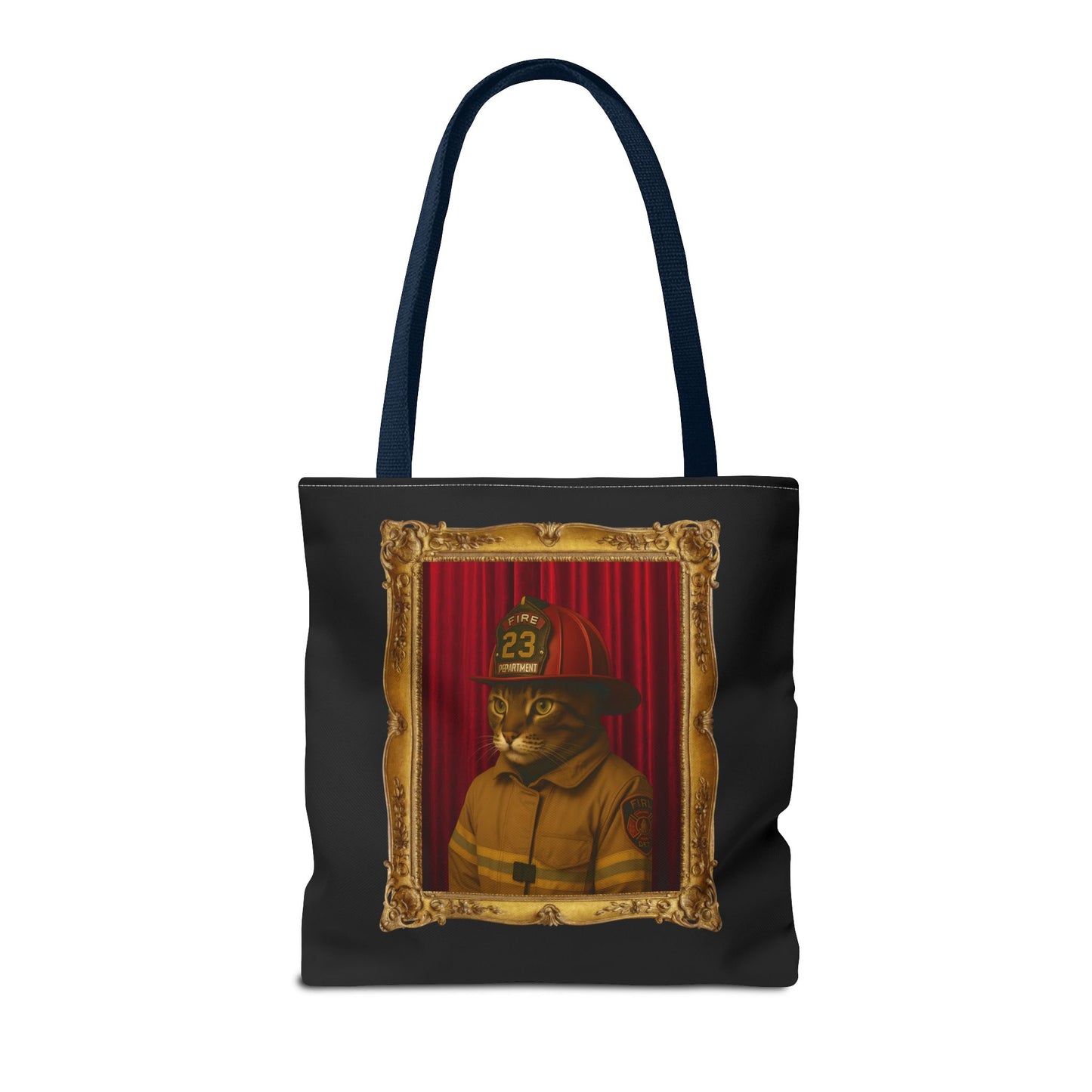 Firefighter Cat Tote Bag