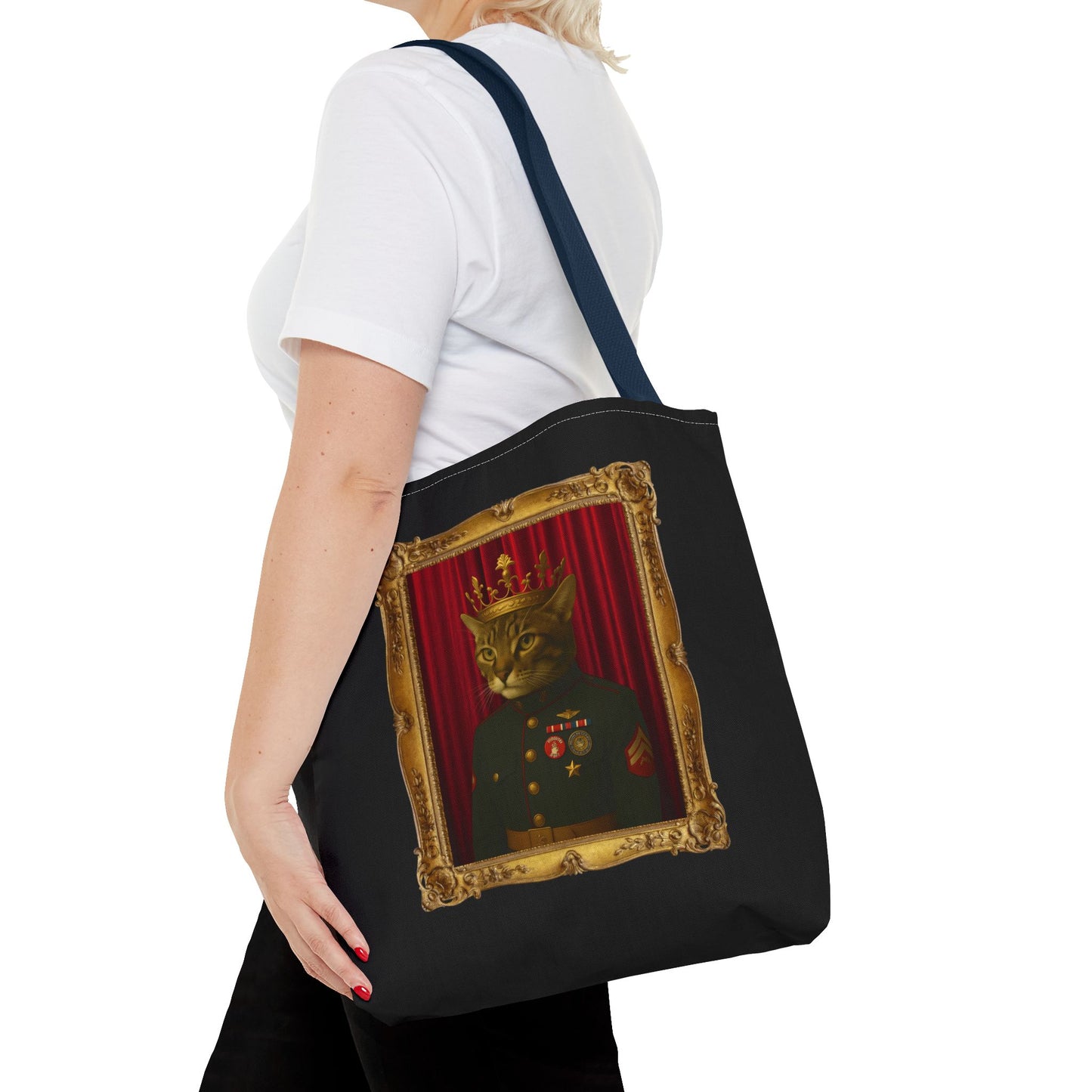 Coast Guard Cat Tote Bag