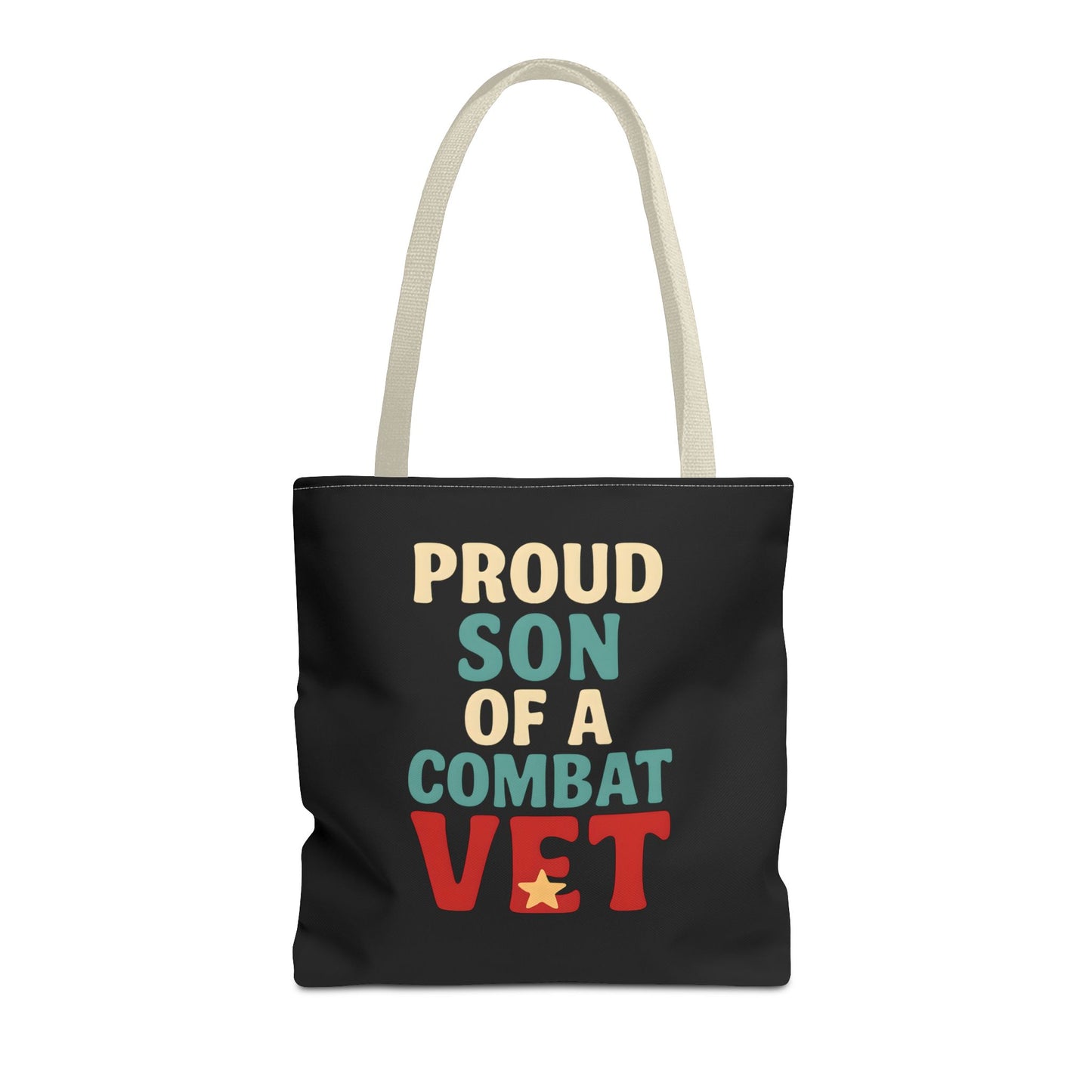 Proud Son of a Combat Vet Tote Bag