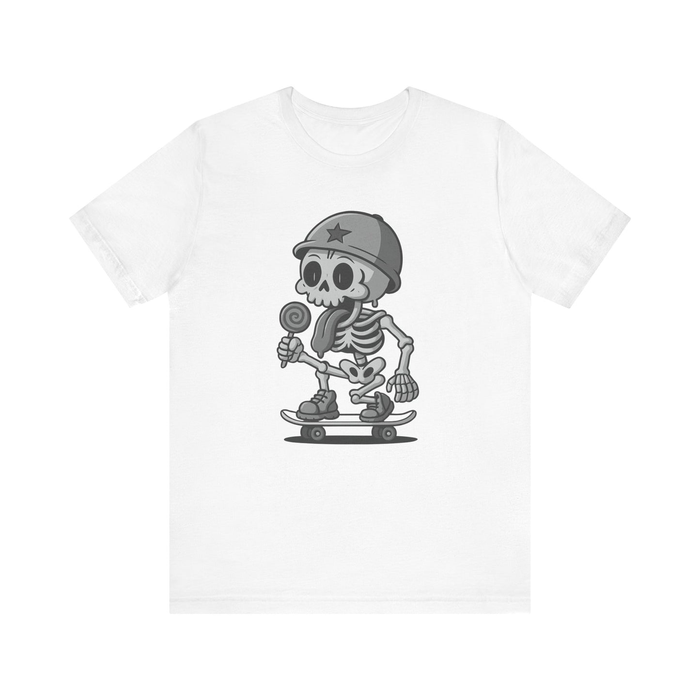 Skateboarding Skeleton Tee