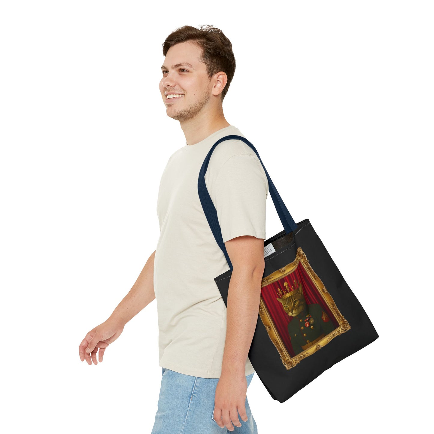 Coast Guard Cat Tote Bag
