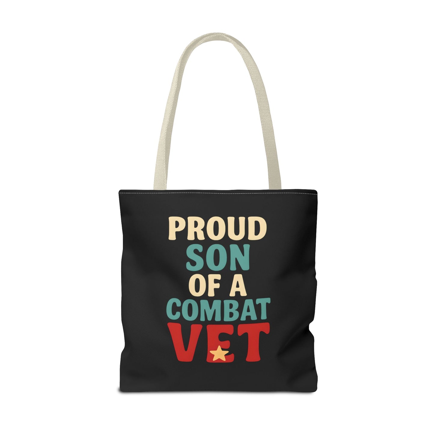 Proud Son of a Combat Vet Tote Bag