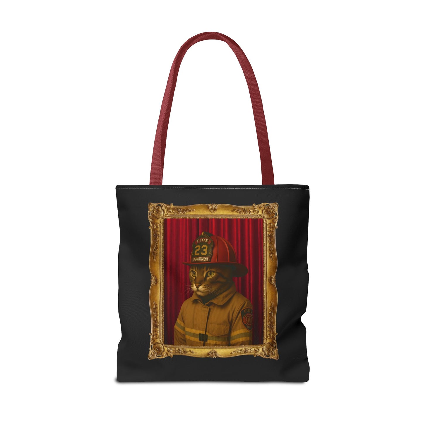 Firefighter Cat Tote Bag