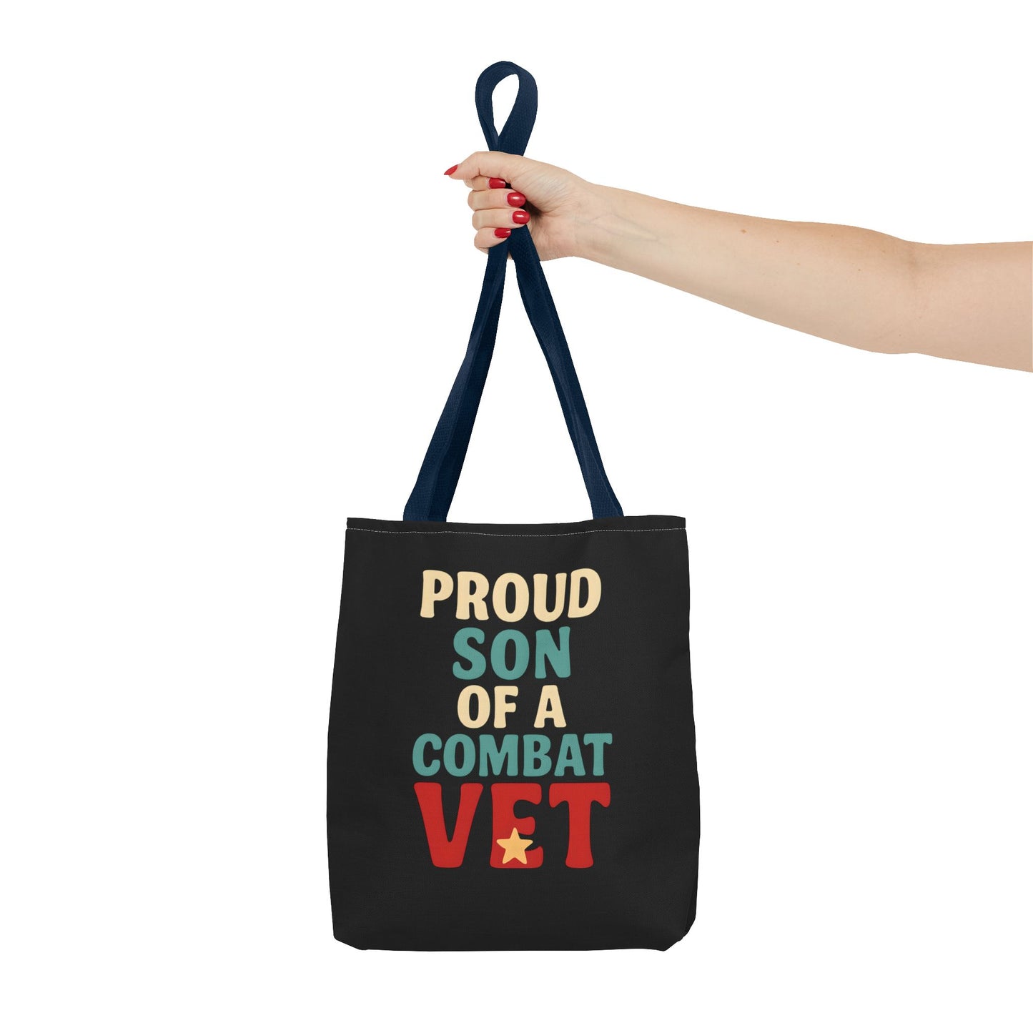Proud Son of a Combat Vet Tote Bag