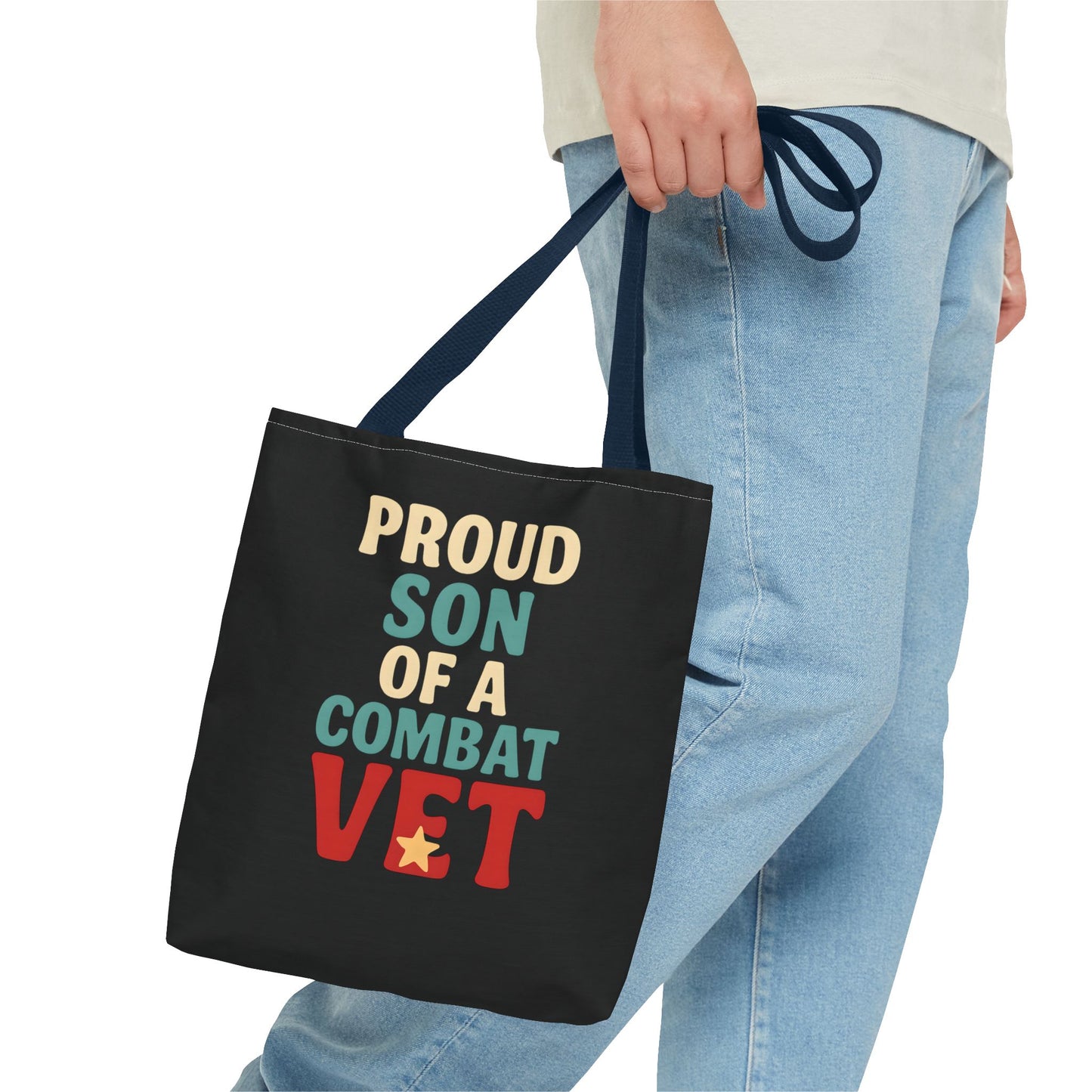 Proud Son of a Combat Vet Tote Bag