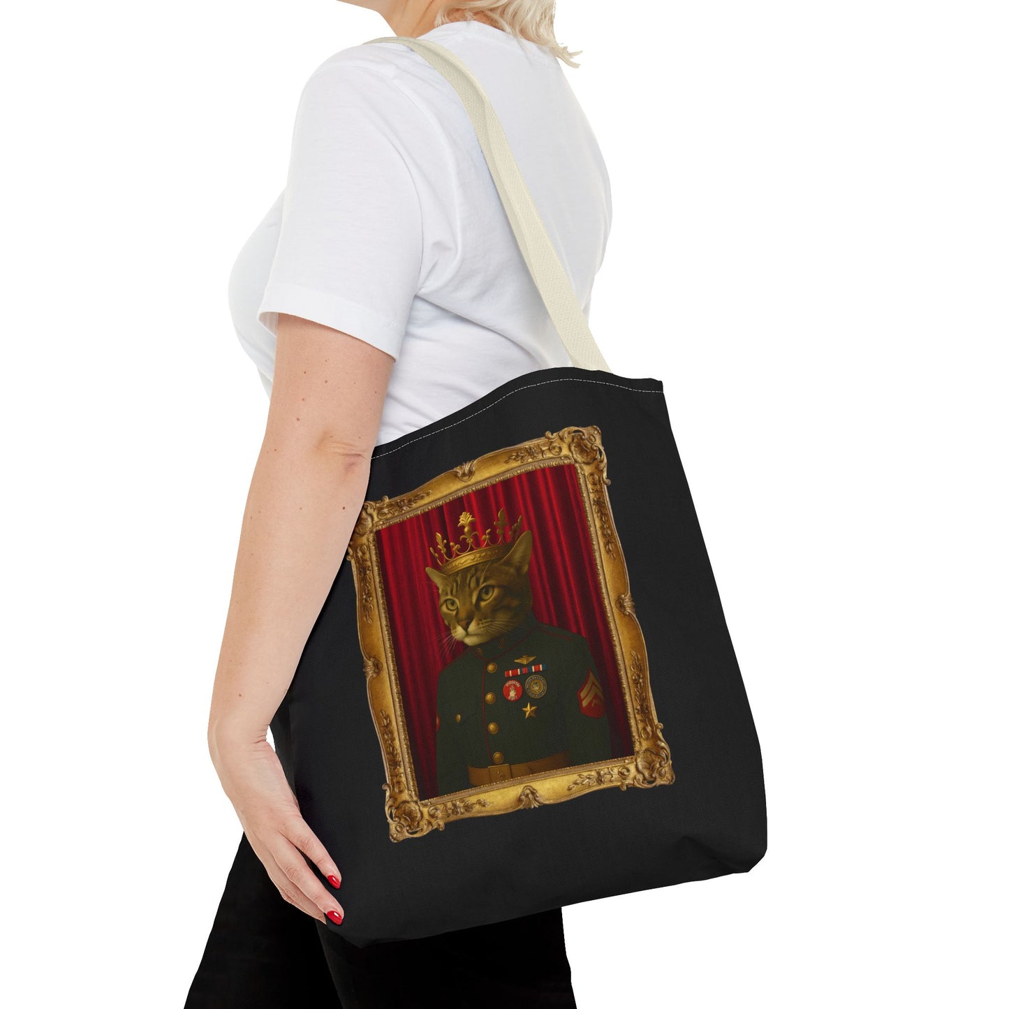 Coast Guard Cat Tote Bag