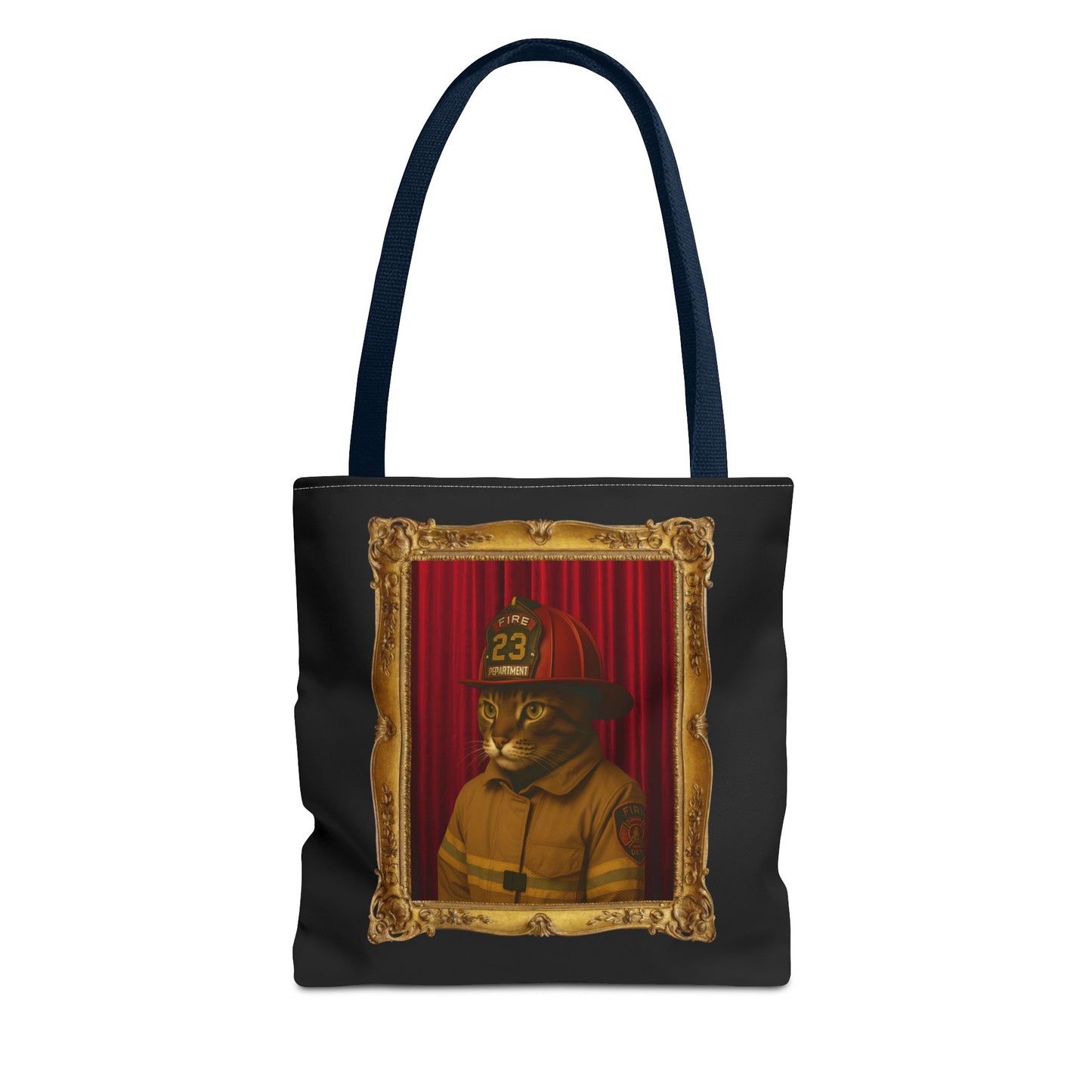 Firefighter Cat Tote Bag