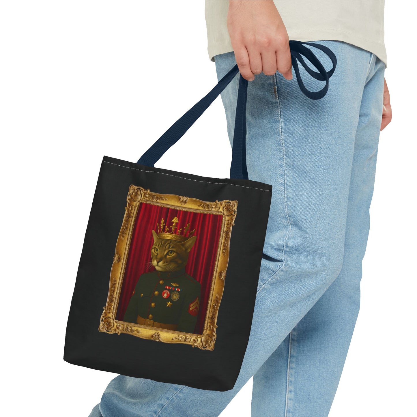 Coast Guard Cat Tote Bag