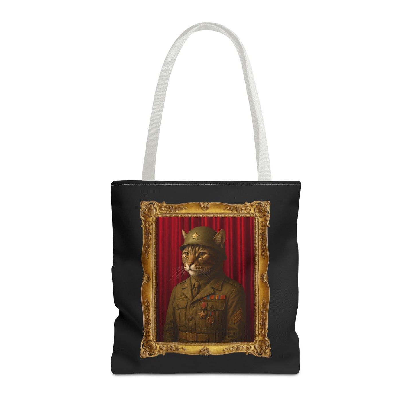 Army Cat Tote Bag