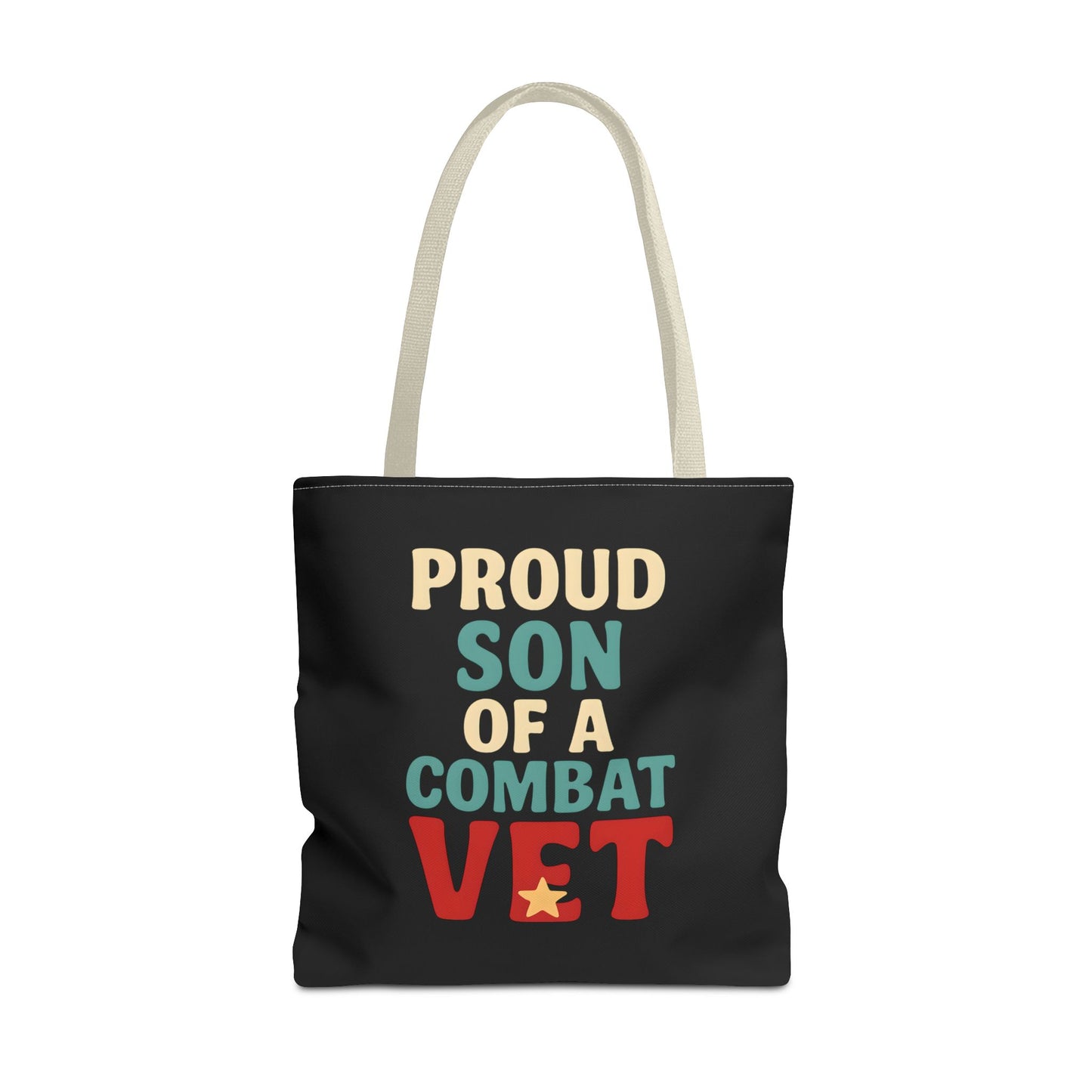 Proud Son of a Combat Vet Tote Bag