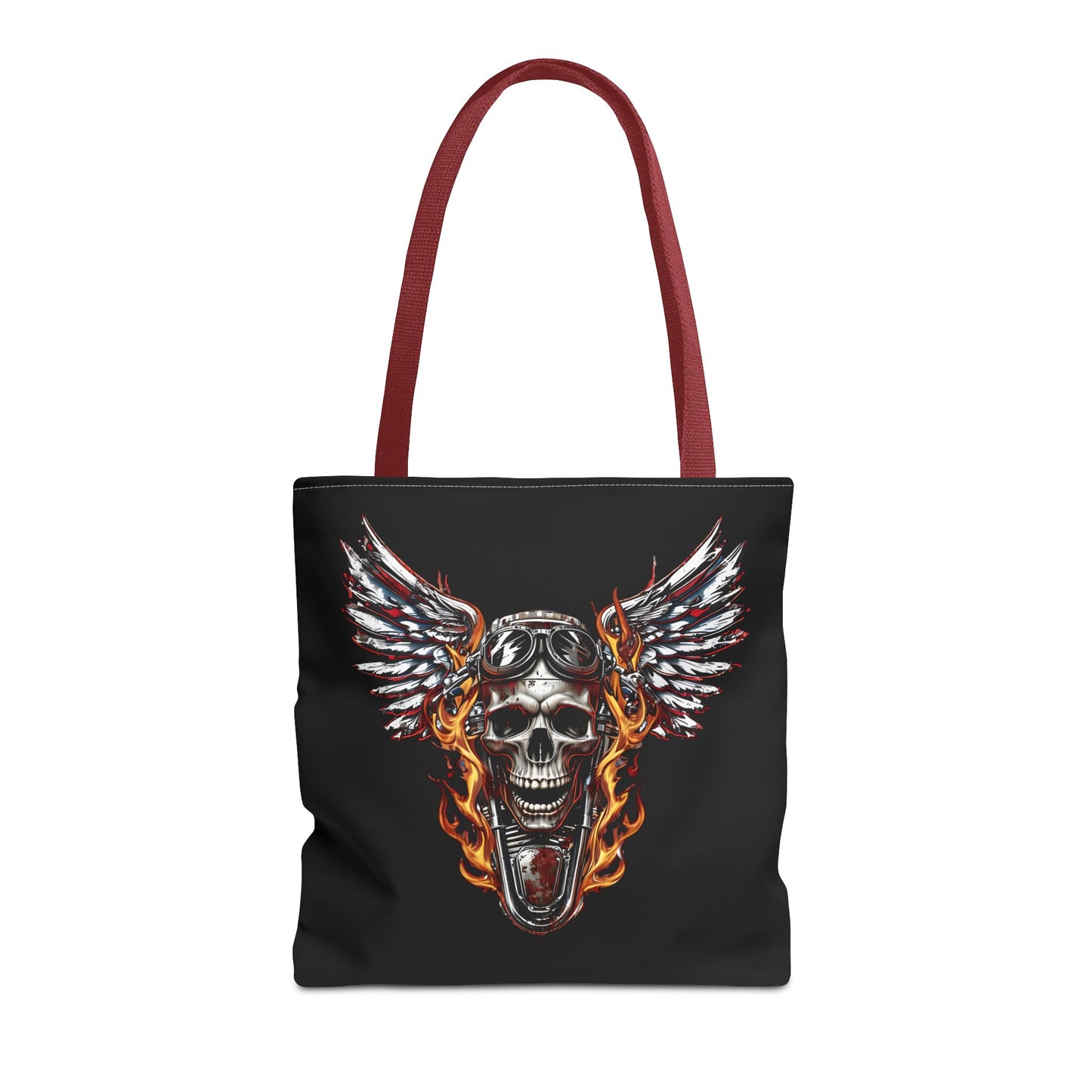 Skull Wings Tote Bag
