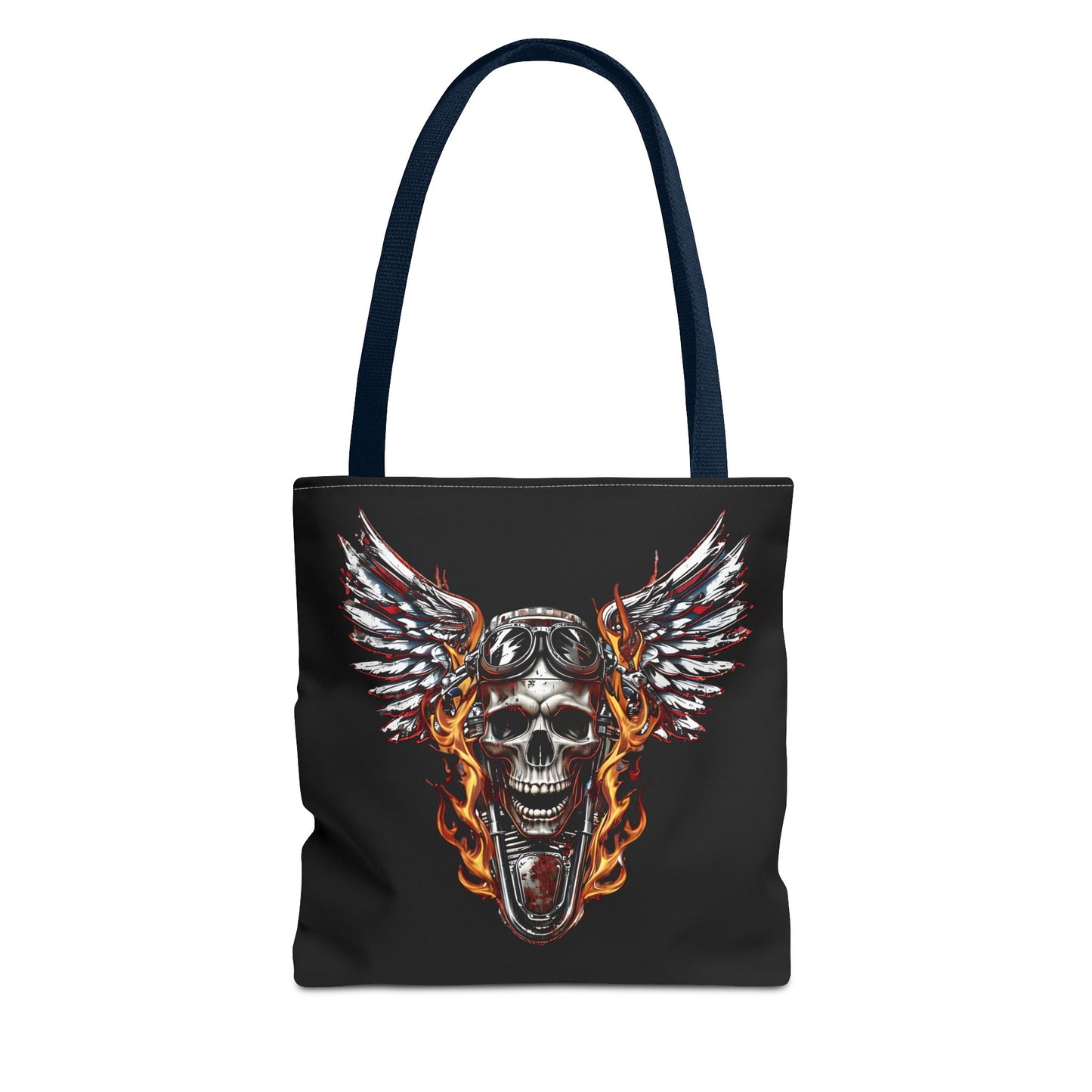 Skull Wings Tote Bag
