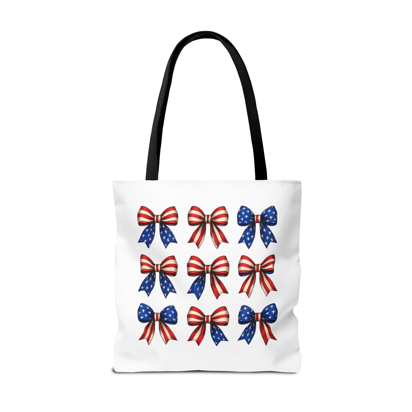Patriotic Bow Tote Bag