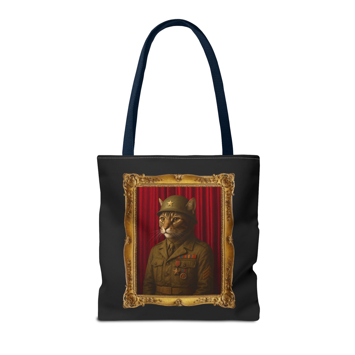 Army Cat Tote Bag