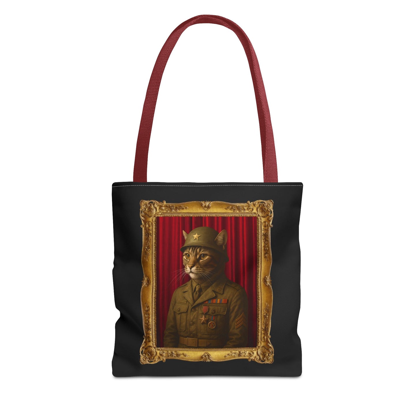 Army Cat Tote Bag