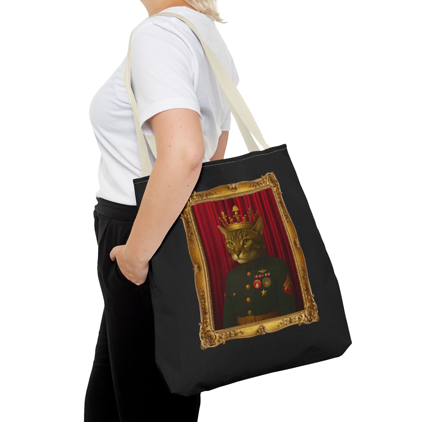 Coast Guard Cat Tote Bag