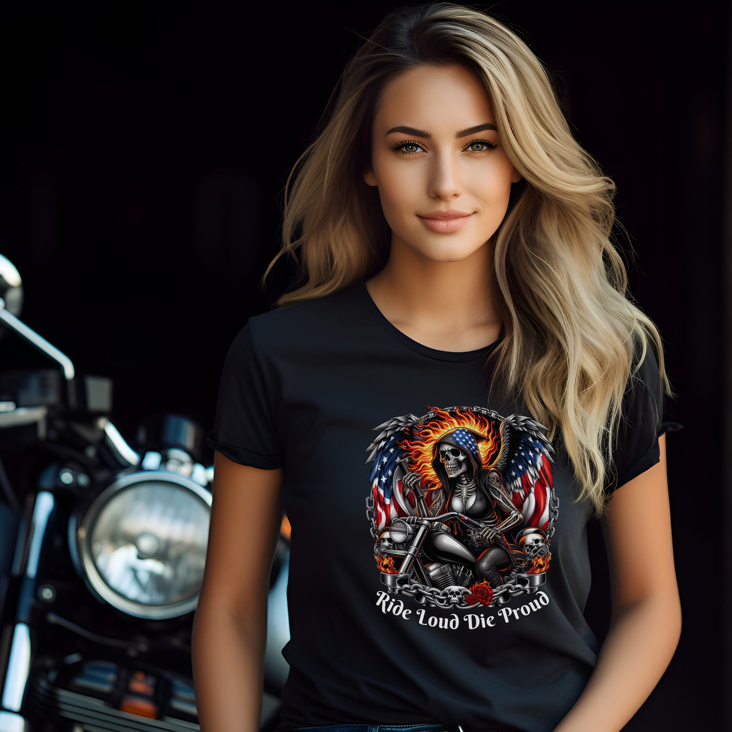 Ride Loud Die Proud Tee