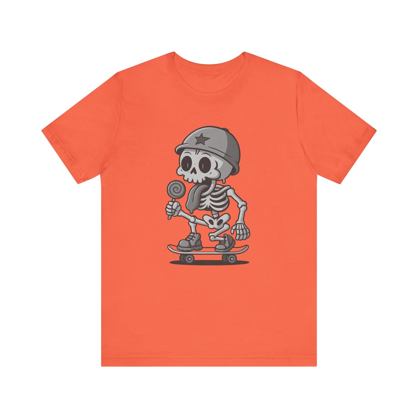 Skateboarding Skeleton Tee
