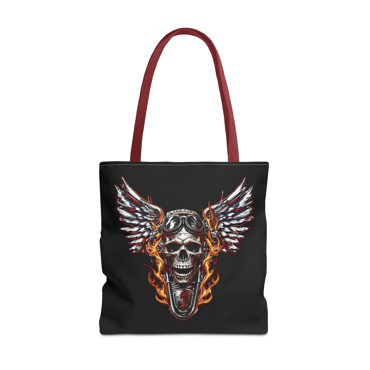 Skull Wings Tote Bag