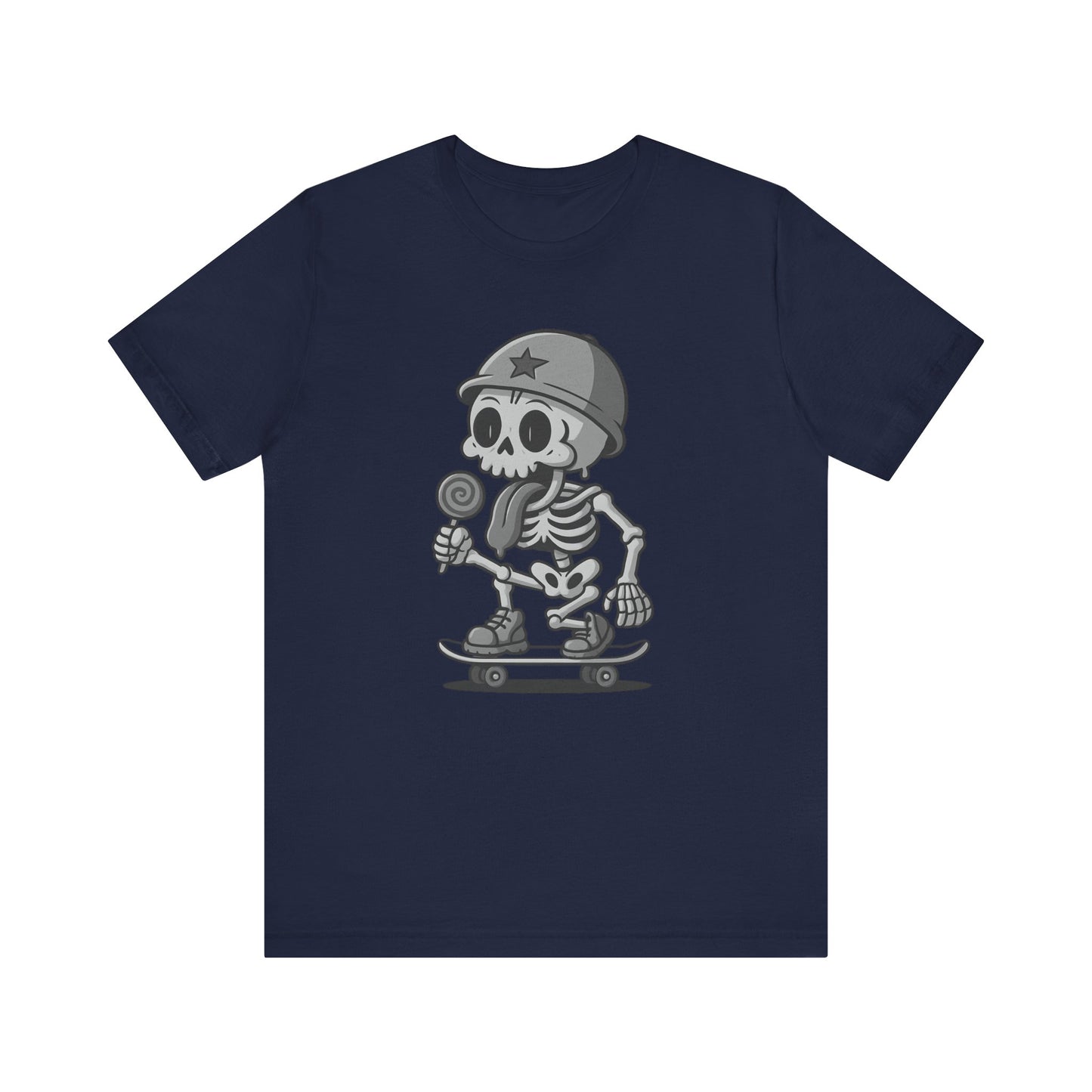 Skateboarding Skeleton Tee