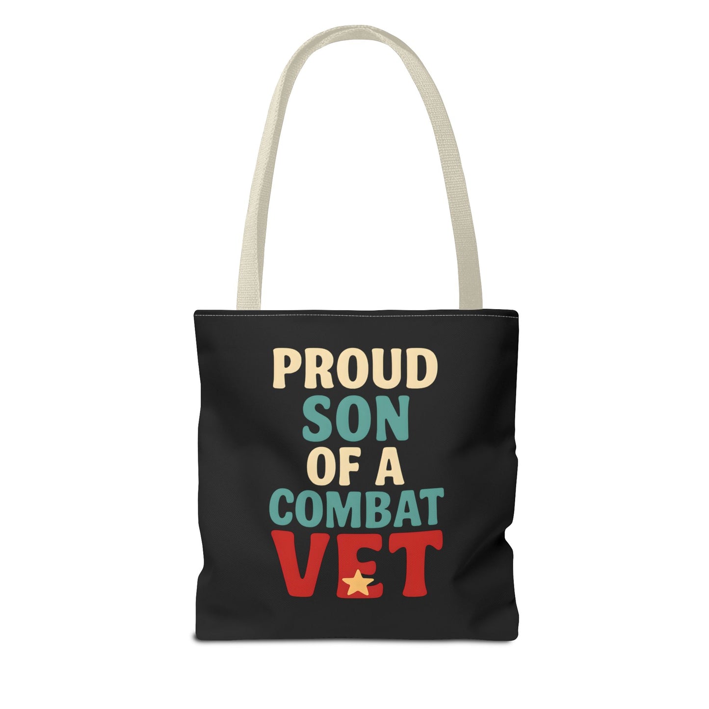 Proud Son of a Combat Vet Tote Bag