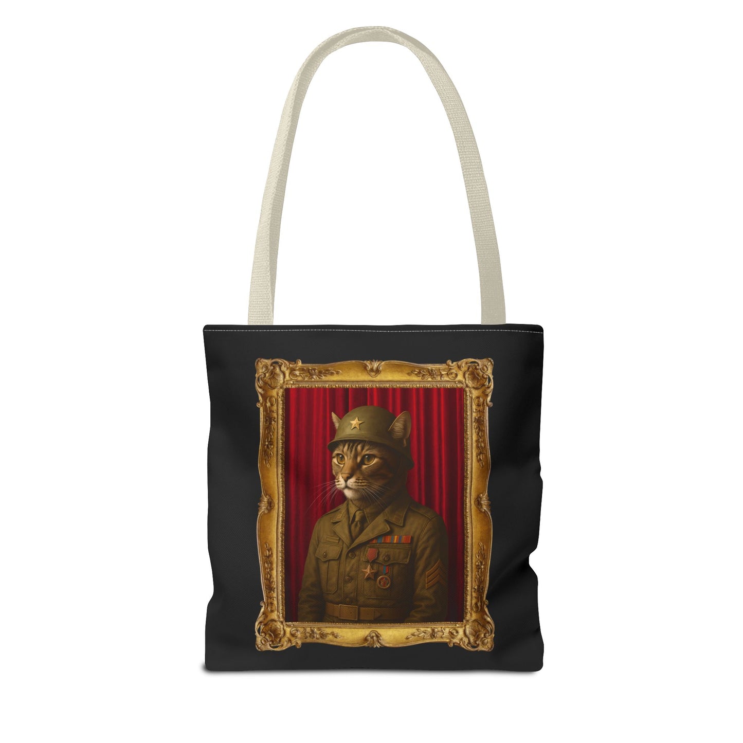 Army Cat Tote Bag