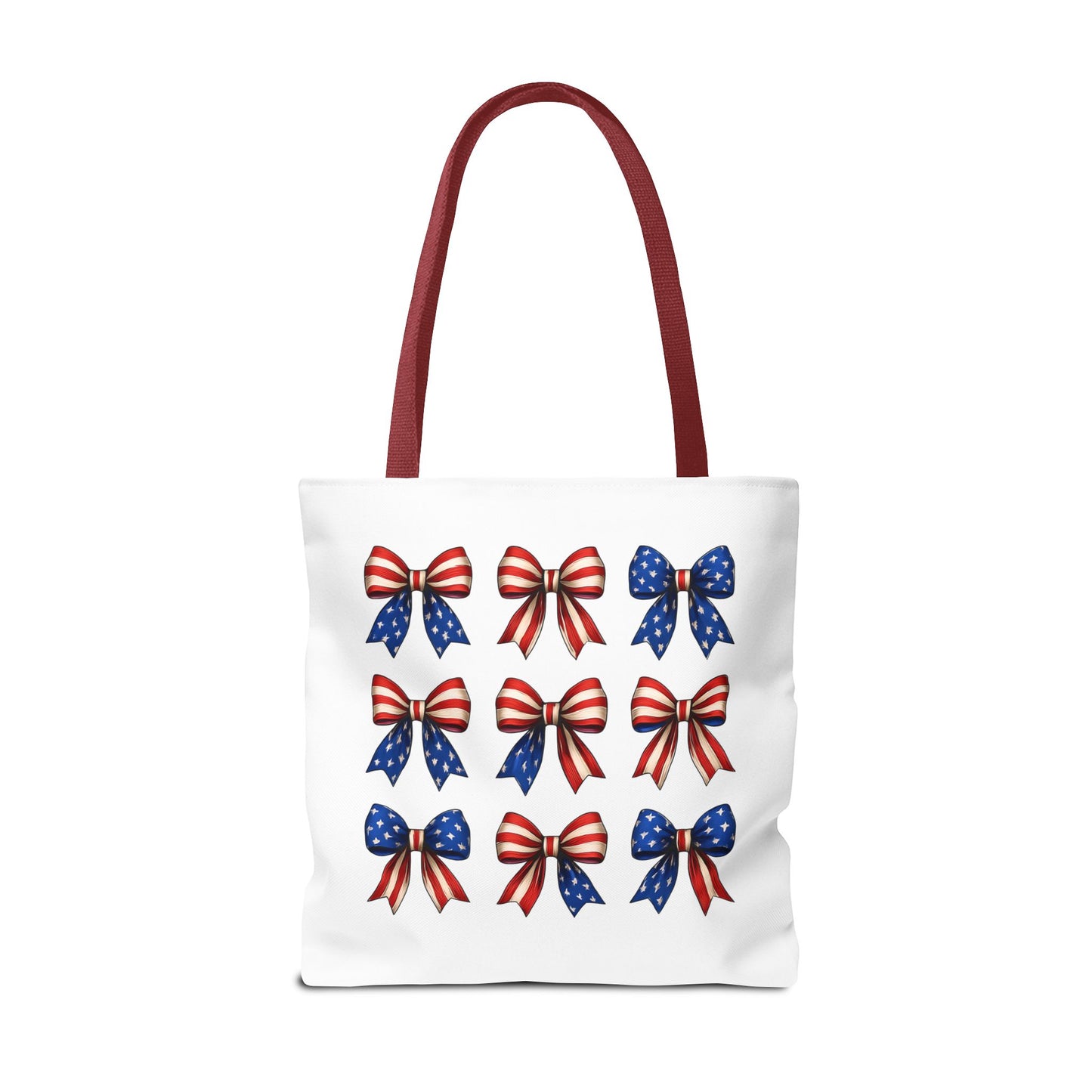 Patriotic Bow Tote Bag