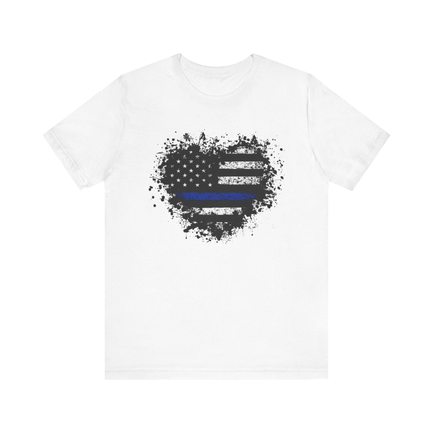 Law Enforcement Heart Tee