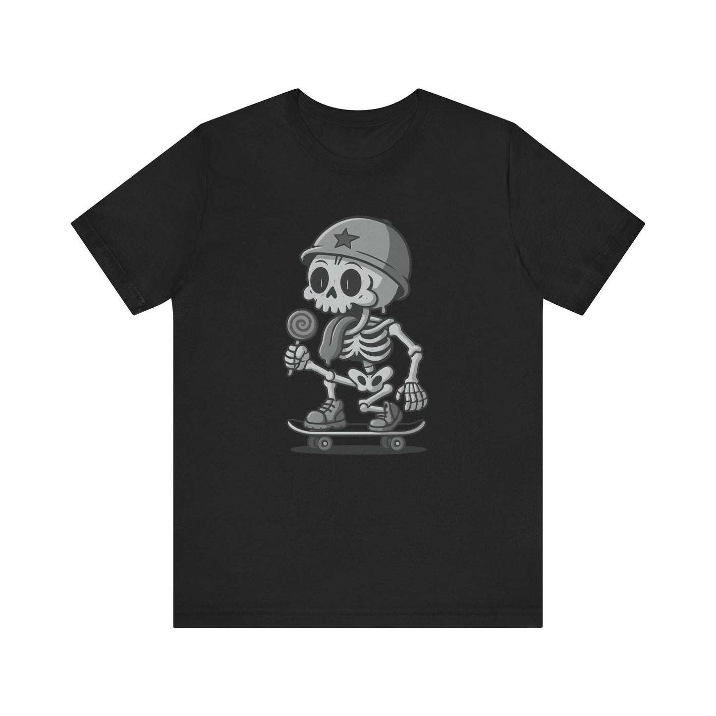 Skateboarding Skeleton Tee