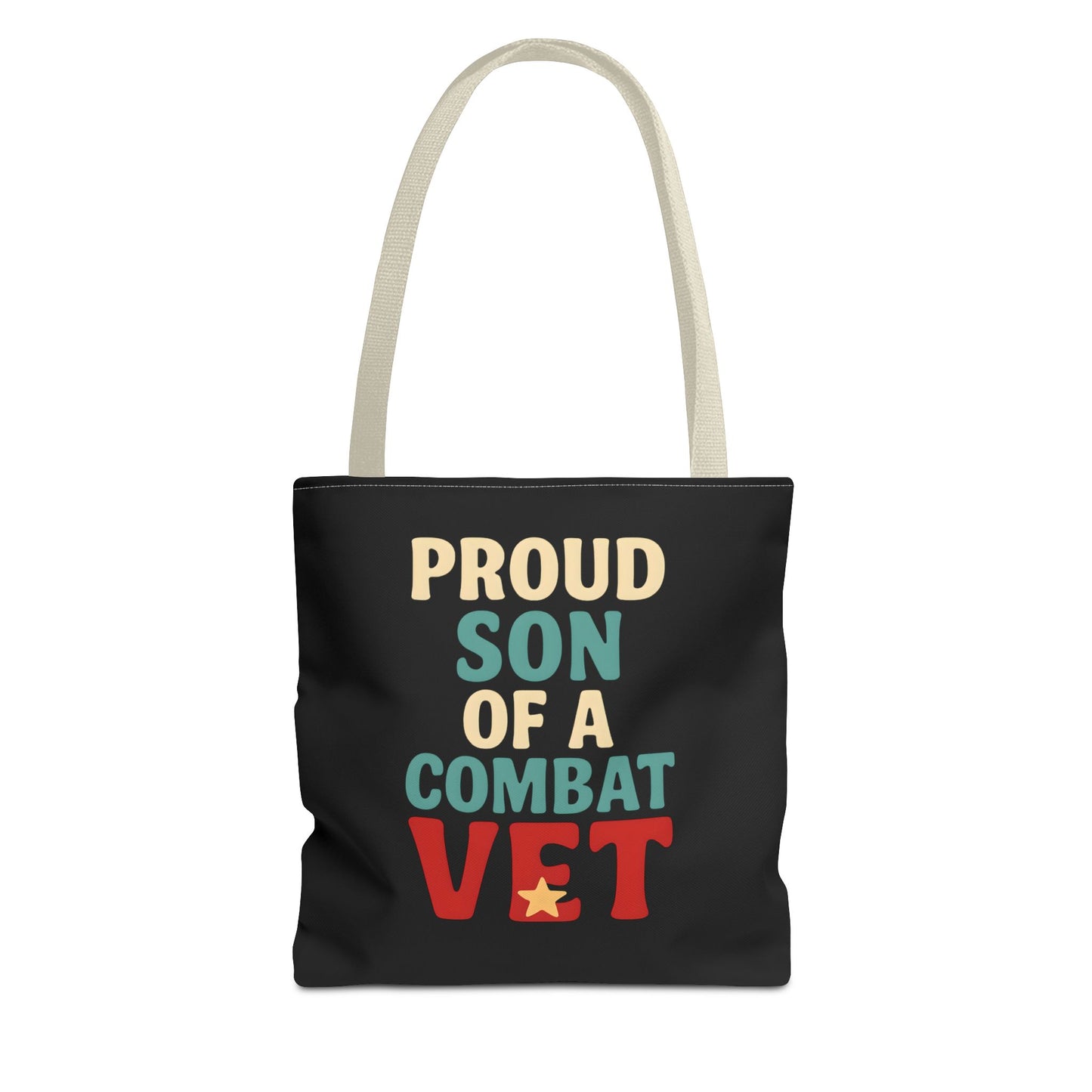 Proud Son of a Combat Vet Tote Bag