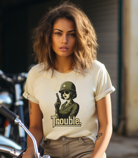 Vintage Trouble Graphic Tee