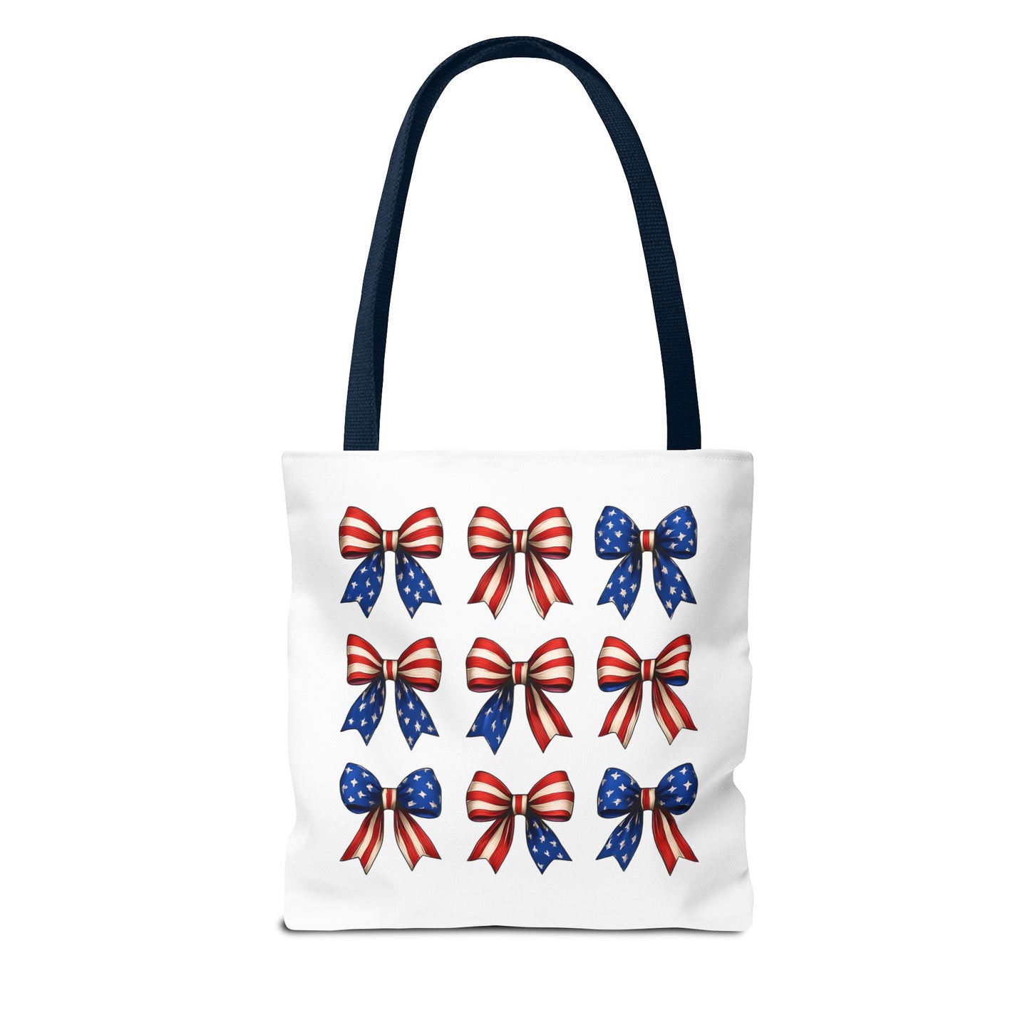 Patriotic Bow Tote Bag
