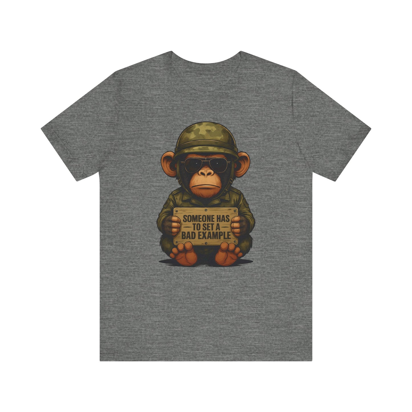 Funny Military Monkey Tee