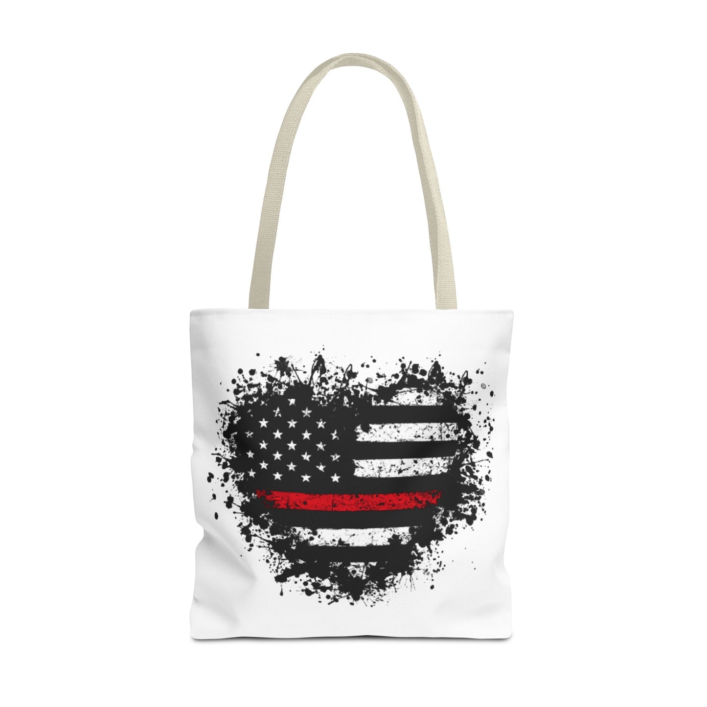 Firefighter Heart Tote