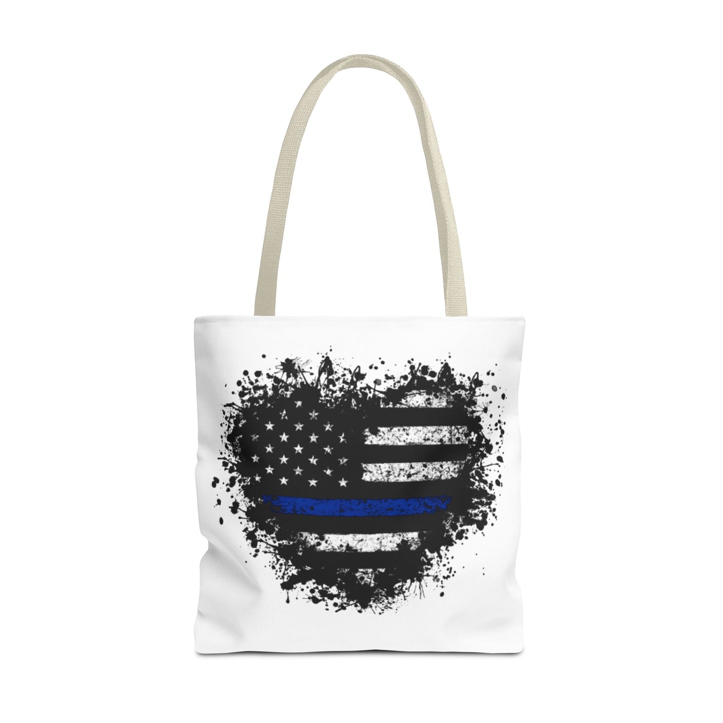 Law Enforcement Heart Tote