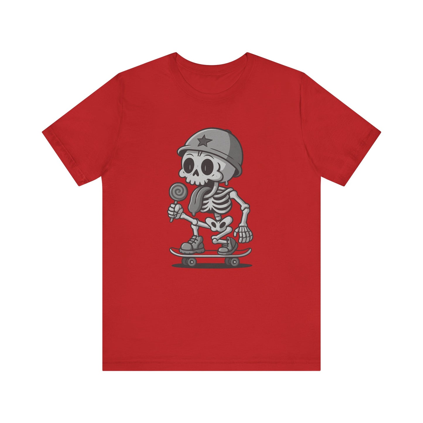 Skateboarding Skeleton Tee