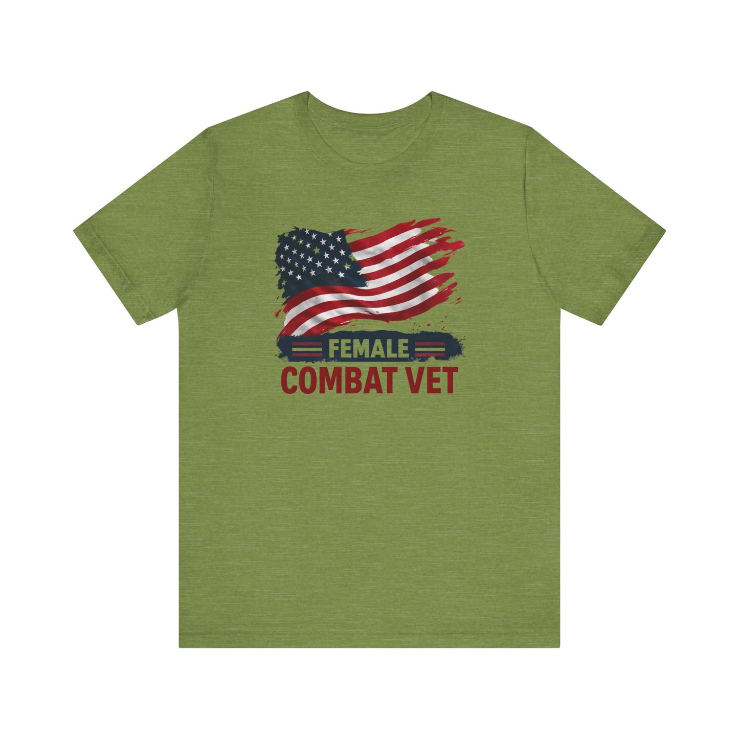 American Flag Female Veteran Tee