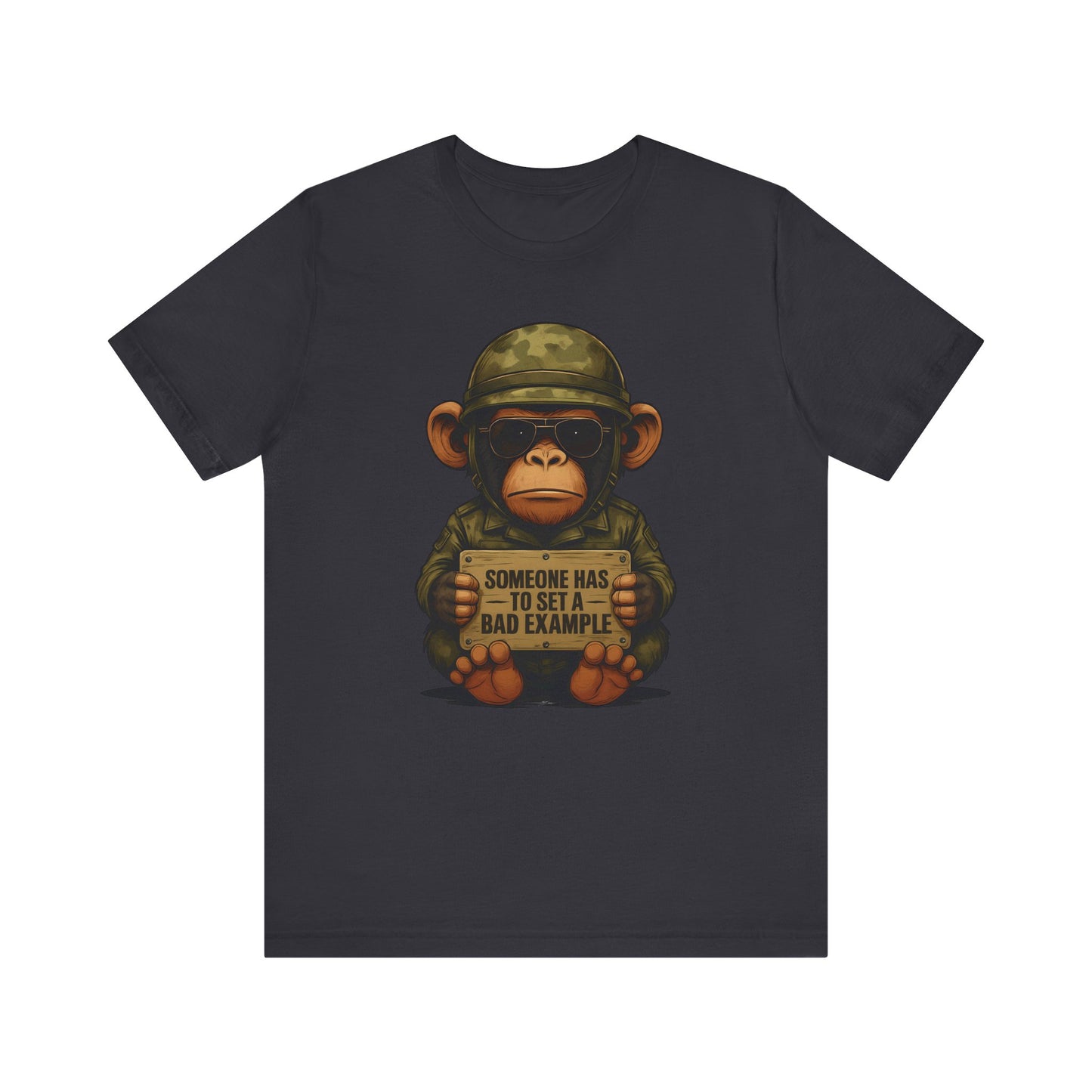 Funny Military Monkey Tee