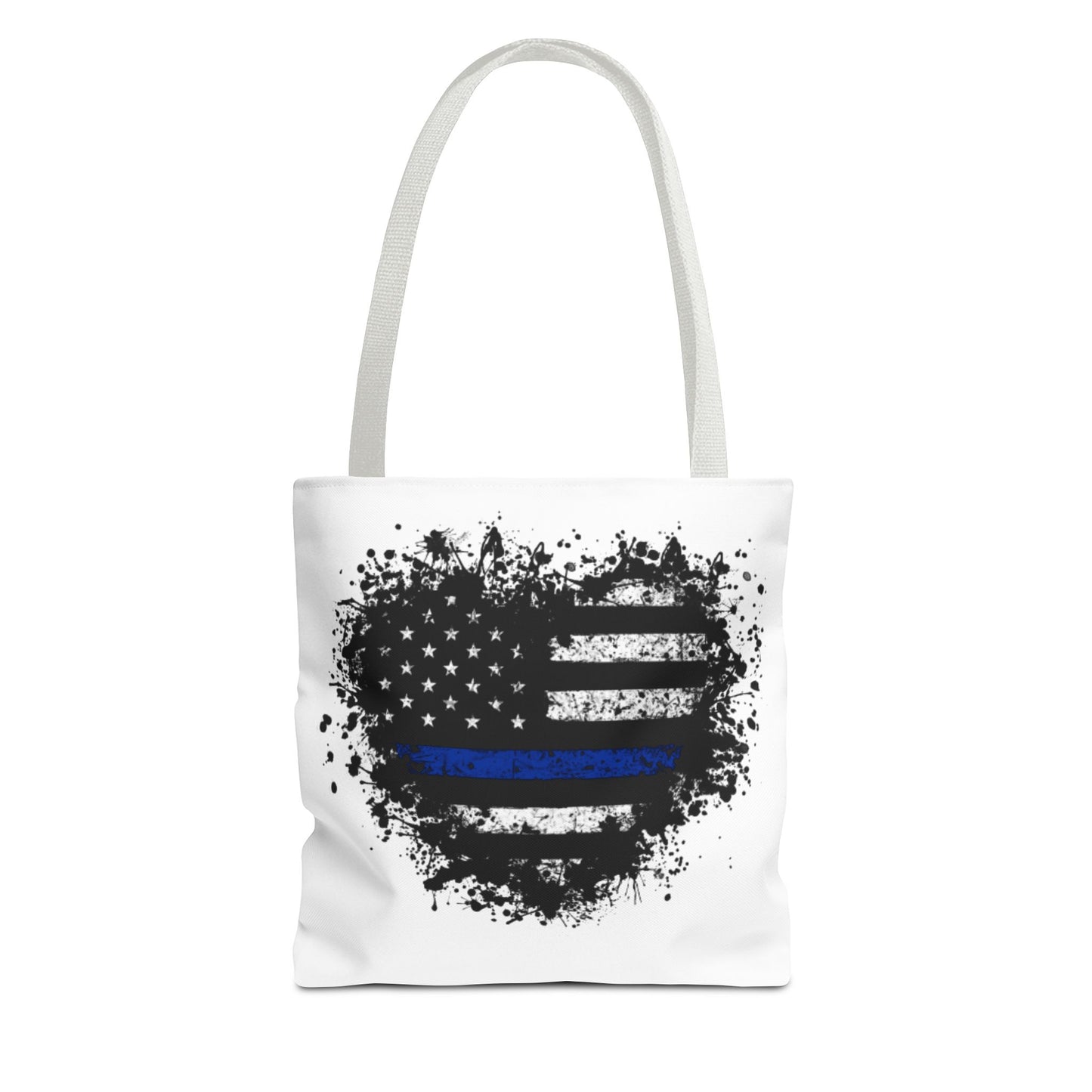 Law Enforcement Heart Tote